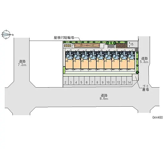 守口市東郷通 月極駐車場